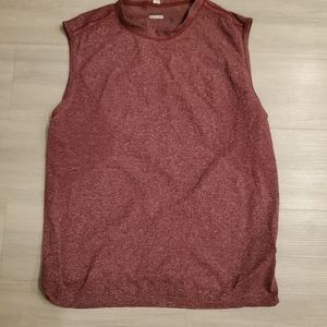 Vintage mens running sleeveles shirt. Size L